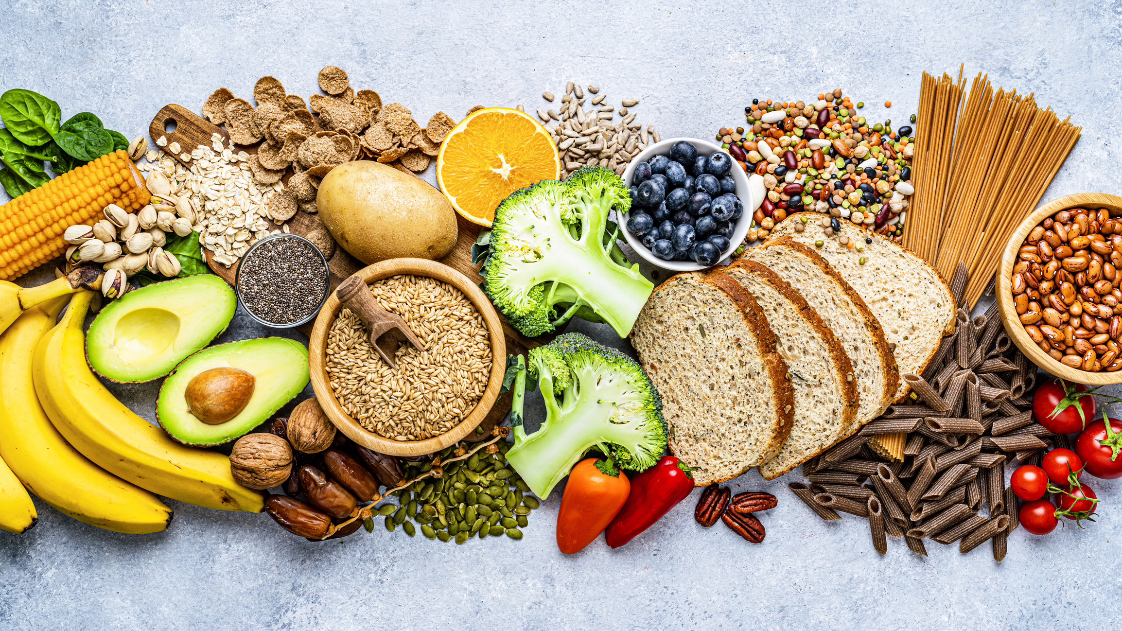 Overview of various carbohydrates